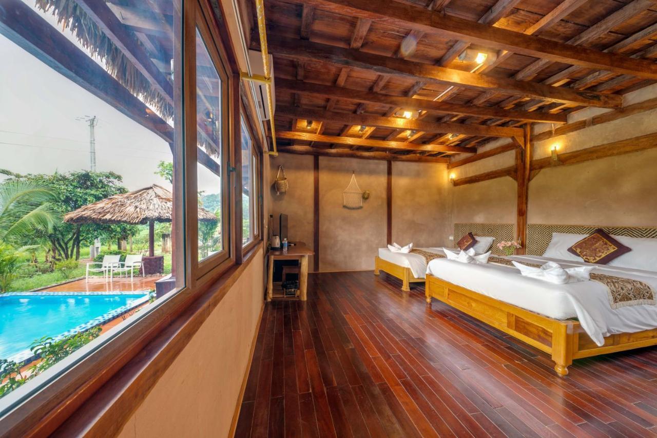 מלון Mai Chau Onsen Retreat מראה חיצוני תמונה
