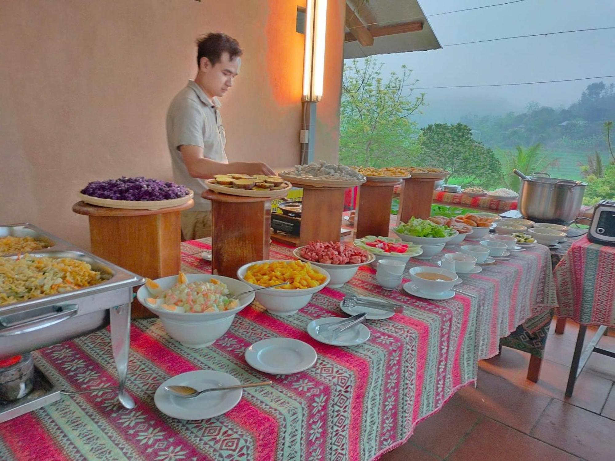מלון Mai Chau Onsen Retreat מראה חיצוני תמונה